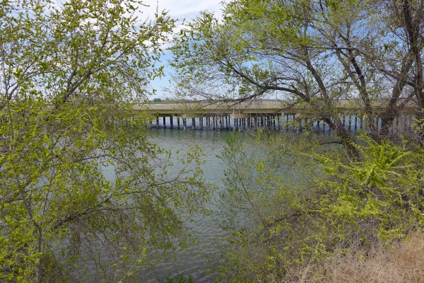 Snake River next to Heyburn RV Park