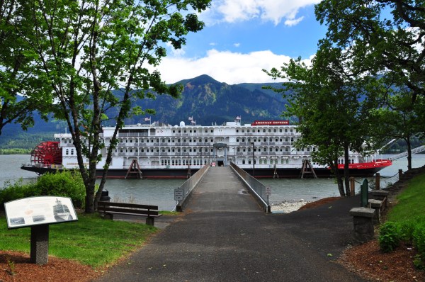 The American Empress has weekly cruises up and down the Columbia River